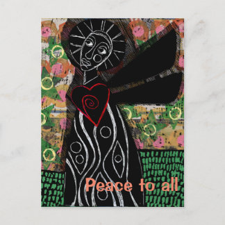 Cartes Pour Fêtes Annuelles Ange de la compassion