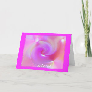 Cartes Pour Fêtes Annuelles Ange de l'amour