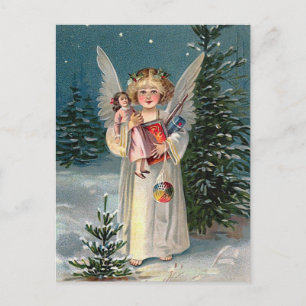 Cartes Pour Fêtes Annuelles "Ange de Noël "
