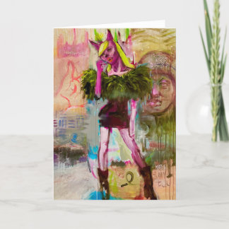 Cartes Pour Fêtes Annuelles Ange perdu