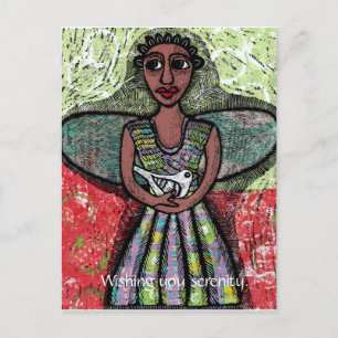 Cartes Pour Fêtes Annuelles Angel de solidarité
