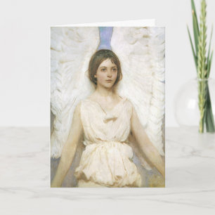 Cartes Pour Fêtes Annuelles Angel de Thayer, Pâques victoriennes Vintages