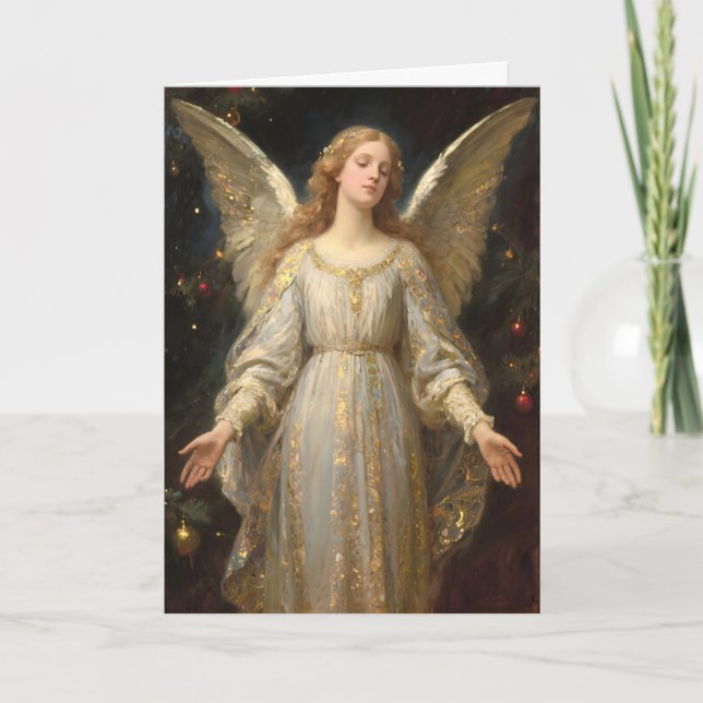 Cartes Pour Fêtes Annuelles Angel of Christmas (Devant)