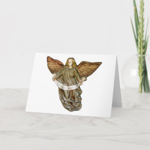 Cartes Pour Fêtes Annuelles Angel or