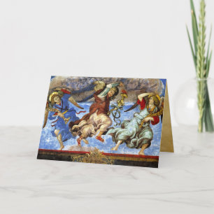 Cartes Pour Fêtes Annuelles Angels de l'Assomption et l'Annonciation par Lippi