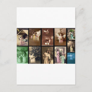 Cartes Pour Fêtes Annuelles Angels de vacances I personnalisable