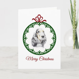 Cartes Pour Fêtes Annuelles Anglais Cocker Spaniel