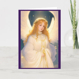 Cartes Pour Fêtes Annuelles Angle de Noël victorien vintage