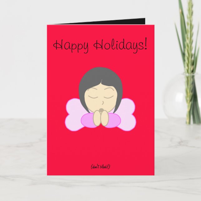 Cartes Pour Fêtes Annuelles Angle de plaie inspiré (Devant)