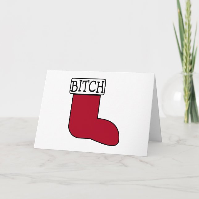Cartes Pour Fêtes Annuelles Animation de Noël amusante (Devant)