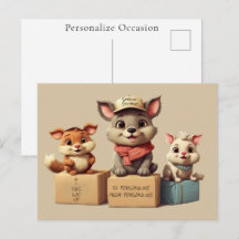 Animaux de Dessin Animé Mignons et Drôles Livraiso