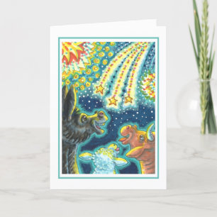 Cartes Pour Fêtes Annuelles ANIMAUX DE LA FERME DE BARNYARD LE 4 JUILLET Drôle