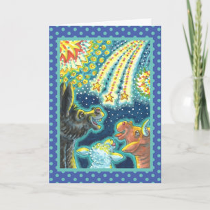 Cartes Pour Fêtes Annuelles ANIMAUX DE LA FERME DE BARNYARD LE 4 JUILLET Drôle