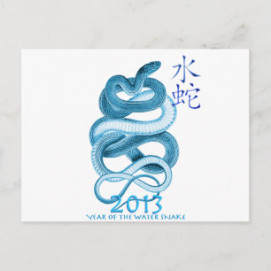Cartes Pour Fêtes Annuelles Année du serpent 2013