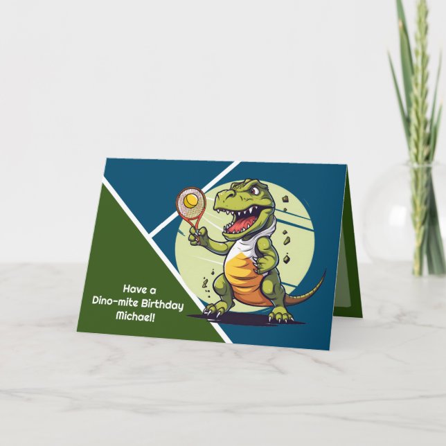 Cartes Pour Fêtes Annuelles Anniversaire de Dina-Mite (Devant)