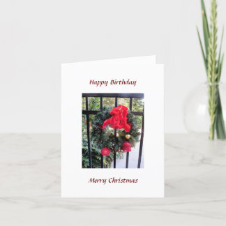 Cartes Pour Fêtes Annuelles Anniversaire de Noël Wreath