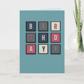 Cartes Pour Fêtes Annuelles Anniversaire Masculine