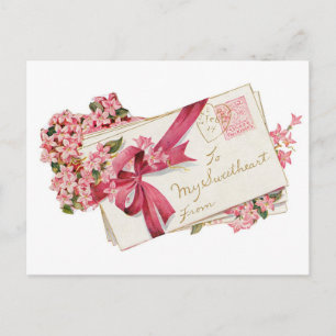 Cartes Pour Fêtes Annuelles Antique Valentine