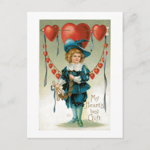 Cartes Pour Fêtes Annuelles Antique Valentine