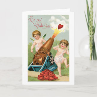 Cartes Pour Fêtes Annuelles Antique Valentine