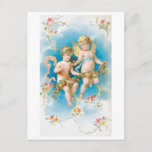 Cartes Pour Fêtes Annuelles Antique Valentine