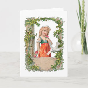 Cartes Pour Fêtes Annuelles Antique Valentine