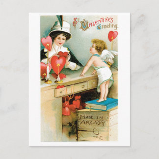 Cartes Pour Fêtes Annuelles Antique Valentine