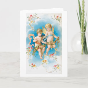 Cartes Pour Fêtes Annuelles Antique Valentine