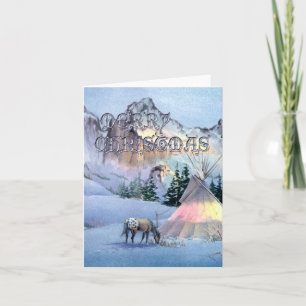 Cartes Pour Fêtes Annuelles APPALOOSA de JOYEUX NOËL par SHARON SHARPE