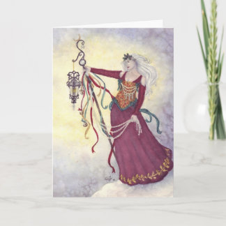 Cartes Pour Fêtes Annuelles "Apportant la magie de Noël "