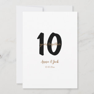 Cartes Pour Fêtes Annuelles Aquarelle colorée ajouter votre nom texte modifiab