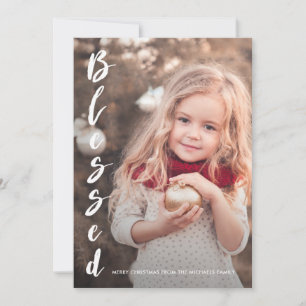 Cartes Pour Fêtes Annuelles Aquarelle douce simple et élégante Noël