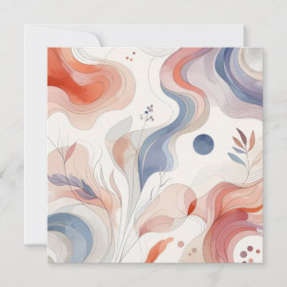 Cartes Pour Fêtes Annuelles Aquarelle Nature 12