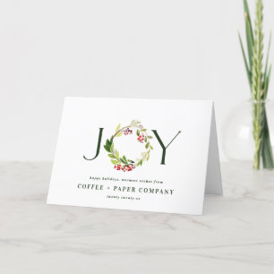 Cartes Pour Fêtes Annuelles Aquarelle traditionnelle botanique moderne