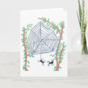 Cartes Pour Fêtes Annuelles Araignée de Noël