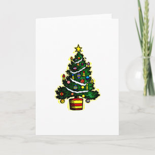 Cartes Pour Fêtes Annuelles Arbre