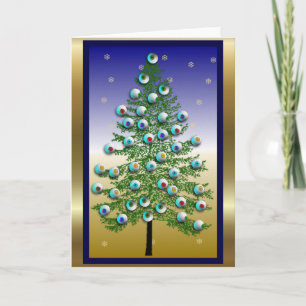 Cartes Pour Fêtes Annuelles Arbre