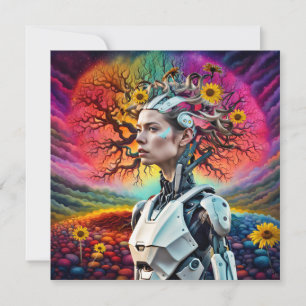 Cartes Pour Fêtes Annuelles Arbre Android