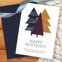 Arbre de Bois Moderne Thème Noël Personnalisé