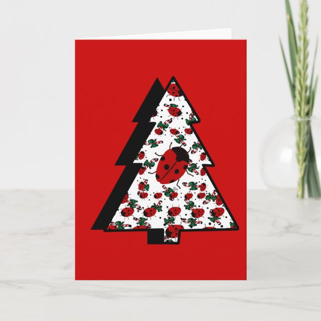 Cartes Pour Fêtes Annuelles Arbre de cocaïne (Devant)