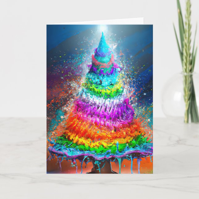 Cartes Pour Fêtes Annuelles Arbre de Noël (Devant)