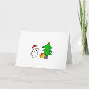 Cartes Pour Fêtes Annuelles Arbre de Noël