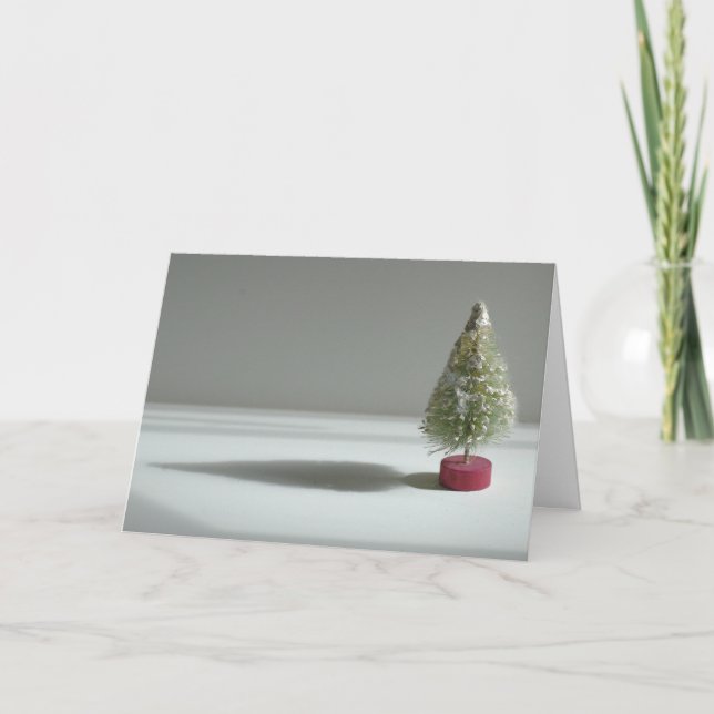 Cartes Pour Fêtes Annuelles Arbre de Noël #2 (Devant)