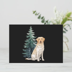 Cartes Pour Fêtes Annuelles Arbre de Noël Chien Fête Amoureux de Chien Noël