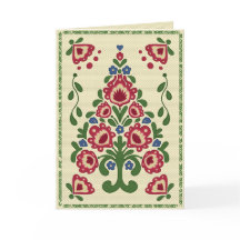 Arbre de Noël d'art populaire