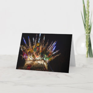 Cartes Pour Fêtes Annuelles Arbre de Noël de la ferraille de homard