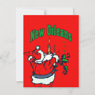 Cartes Pour Fêtes Annuelles Arbre de Noël de la Nouvelle-Orléans