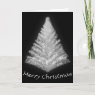 Cartes Pour Fêtes Annuelles Arbre de Noël en argent #2