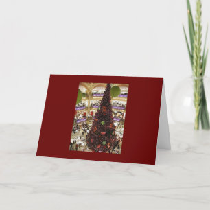 Cartes Pour Fêtes Annuelles Arbre de Noël Paris Lafayette
