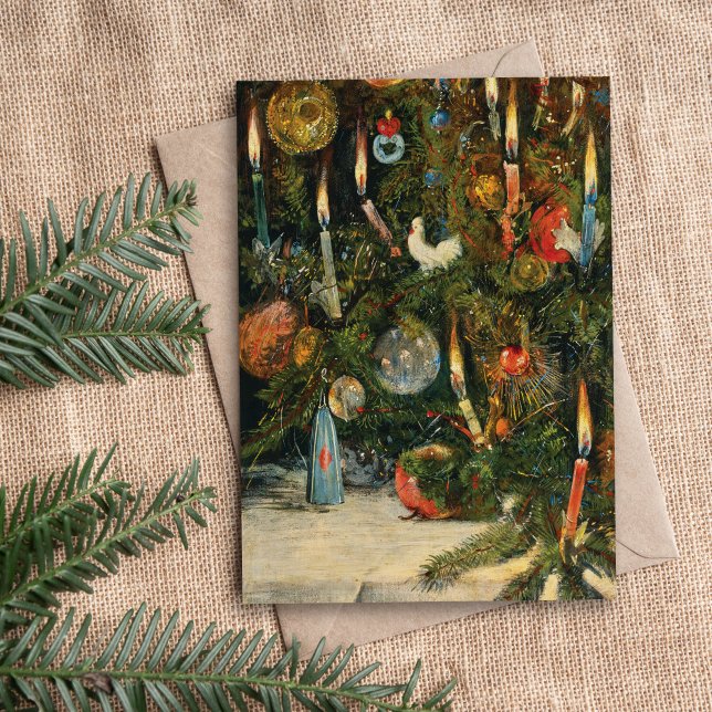 Cartes Pour Fêtes Annuelles Arbre de Noël | Rudolf Bernhard Willmann (Créateur téléchargé)